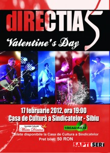 directia5 la sibiu de ziua indragostitilor 216x300 Ziua îndrăgostiților cu Direcția 5 și la Sibiu