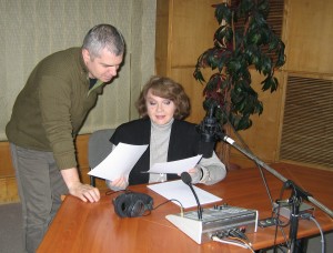 Margareta Paslaru si Laurentiu Calomfirescu la Radio Ian. 2012