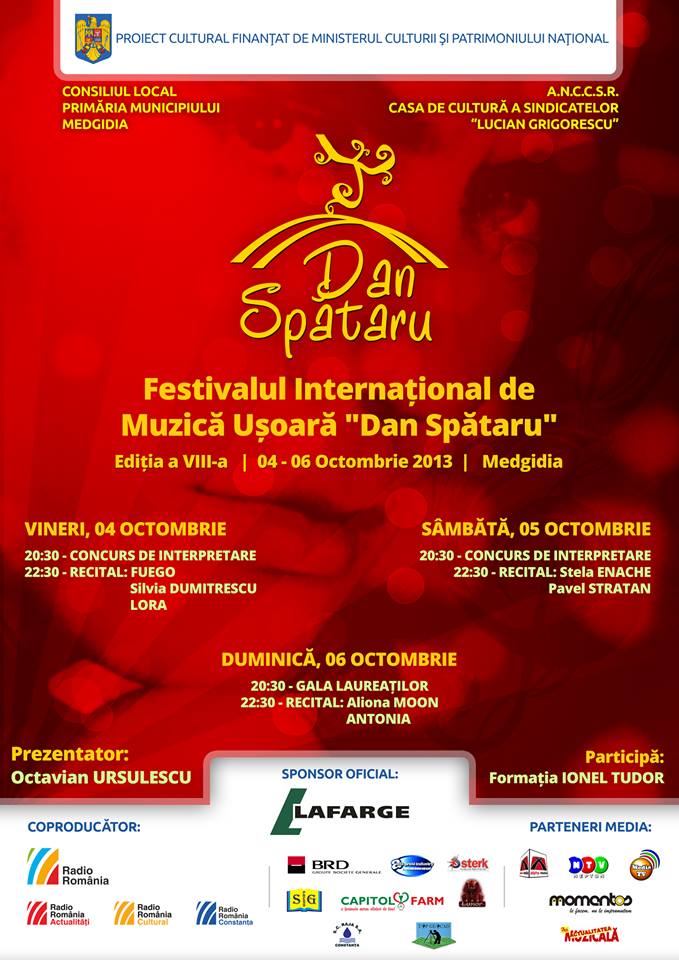 afis festival dan spataru