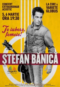 Stefan Banica - afis unplugged 2015