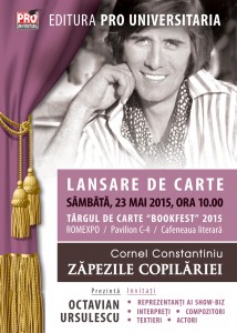 AFIS lansare carte ZAPEZILE COPILARIEI de CORNEL   CONSTANTINIU